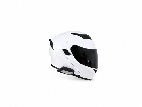 CASCO XKUDO 169 ABATIBLE BLANCO+BLUETOOHT
