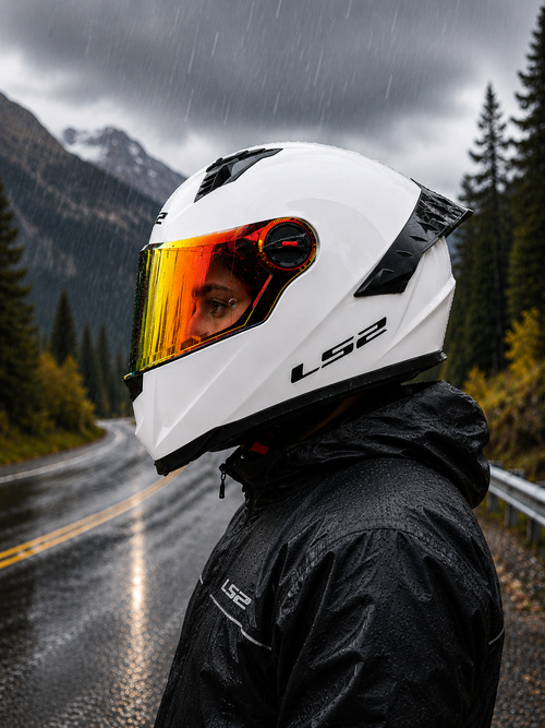CASCO LS2 FF816 COSMOS BLANCO BRILLO