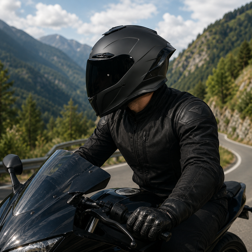 CASCO INTEGRAL FF109 NEGRO MATE  BLASTER