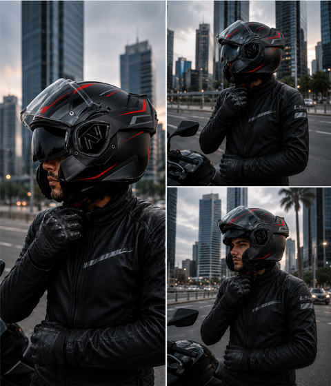 FF906 KUKA NEGRO MATE/ROJO