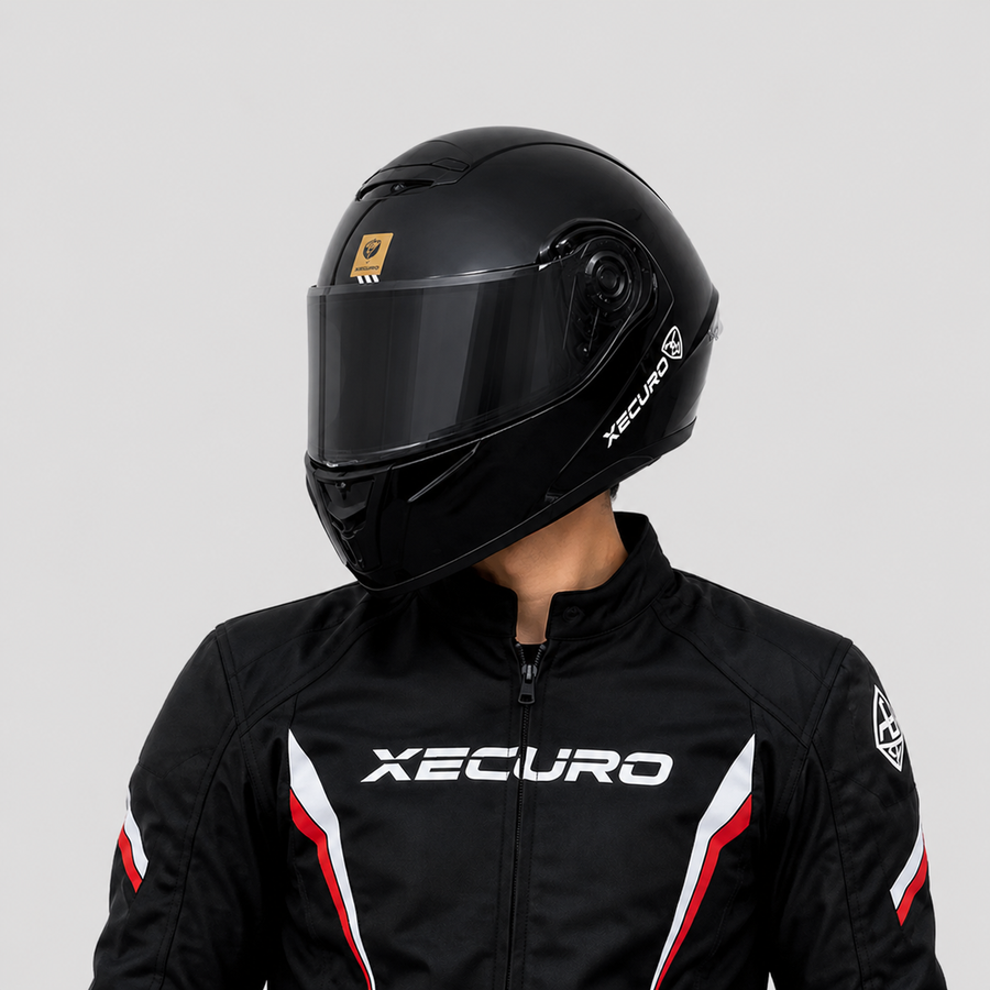 CASCO XEGURO ABATIBLE DOBLE VISOR 