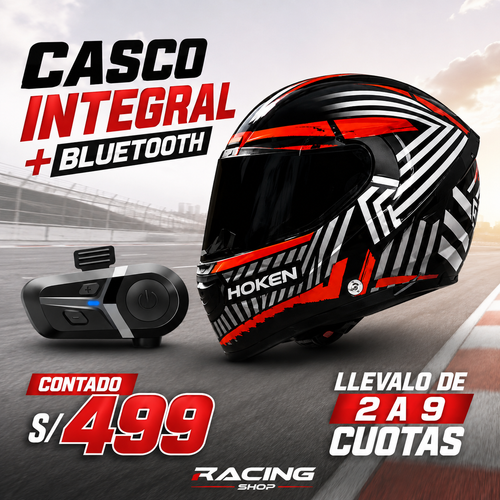 CASCO INTEGRAL+BLUETOOTH