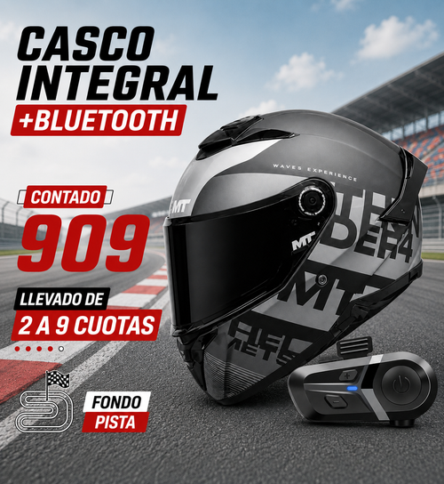 CASCO INTEGRAL+BLUETOOTH