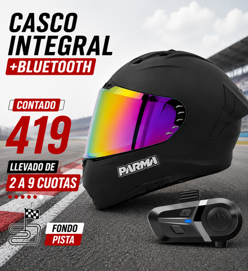 CASCO INTEGRAL+BLUETOOTH