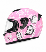 CASCO INTEGRAL X357 KID ROSADO BLANCO