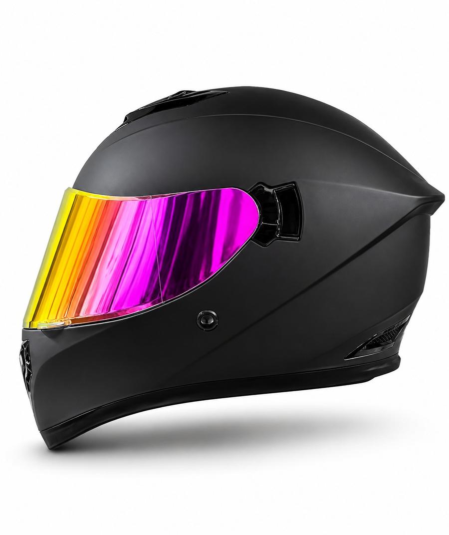 CASCO INTEGRAL HK2 NEGRO/ROSA