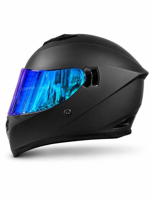 CASCO INTEGRAL HK2 NEGRO/ AZUL