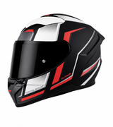 CASCO MT SEGMENT ALTAIR B15 NEGRO ROJO MATE 