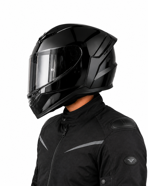 CASCO MT SEGMENT NEGRO BRILLO 