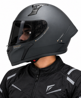 CASCO XKUDO 357 NEGRO MATE 