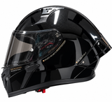 CASCO XKUDO 357 INTEGRAL NEGRO BRILLO