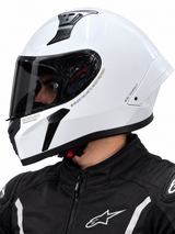 CASCO XKUDO 357 INTEGRAL BLANCO BRILLO 
