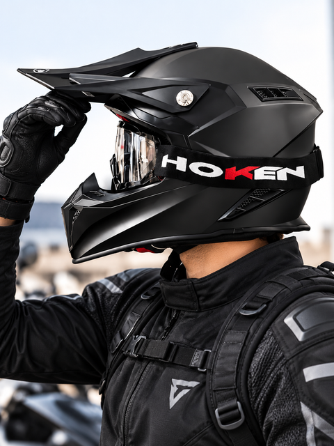 CASCO CROSS X801 NEGRO MATE