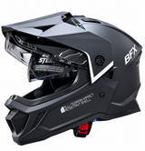 CASCO ADVENTURE NEGRO MATE