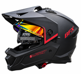 CASCO ADVENTURE NEGRO ROJO
