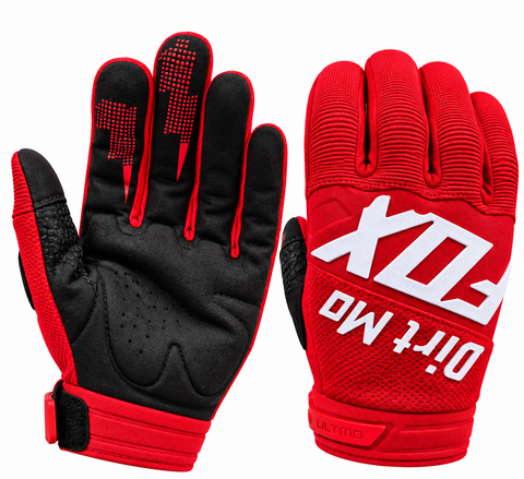 GUANTES DEPORTIVOS ROJO