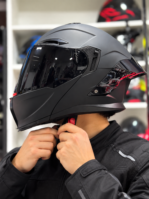 CASCO LOGAN ABATIBLE CON LUZ