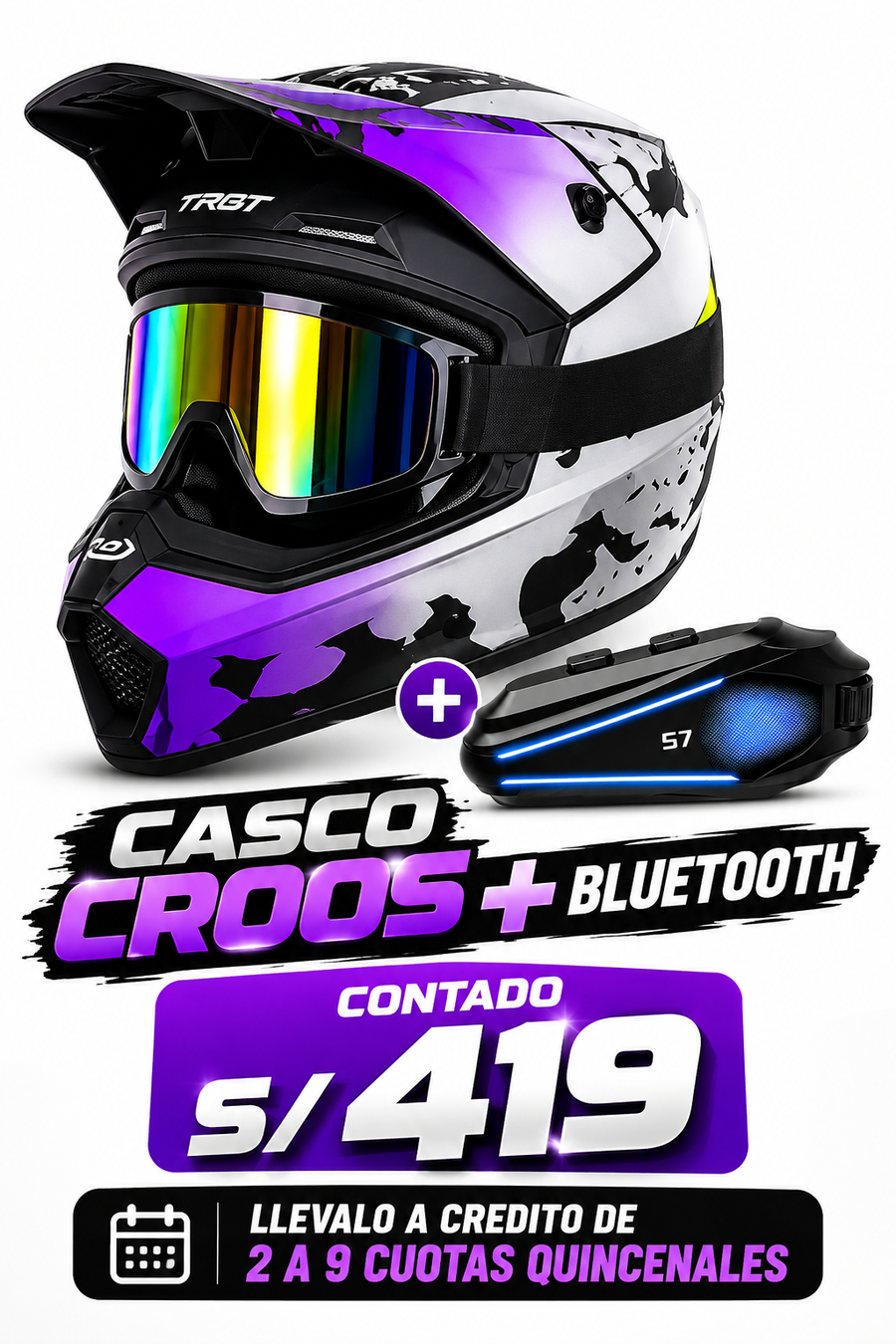 CASCO CROOS+BLUETOOTH
