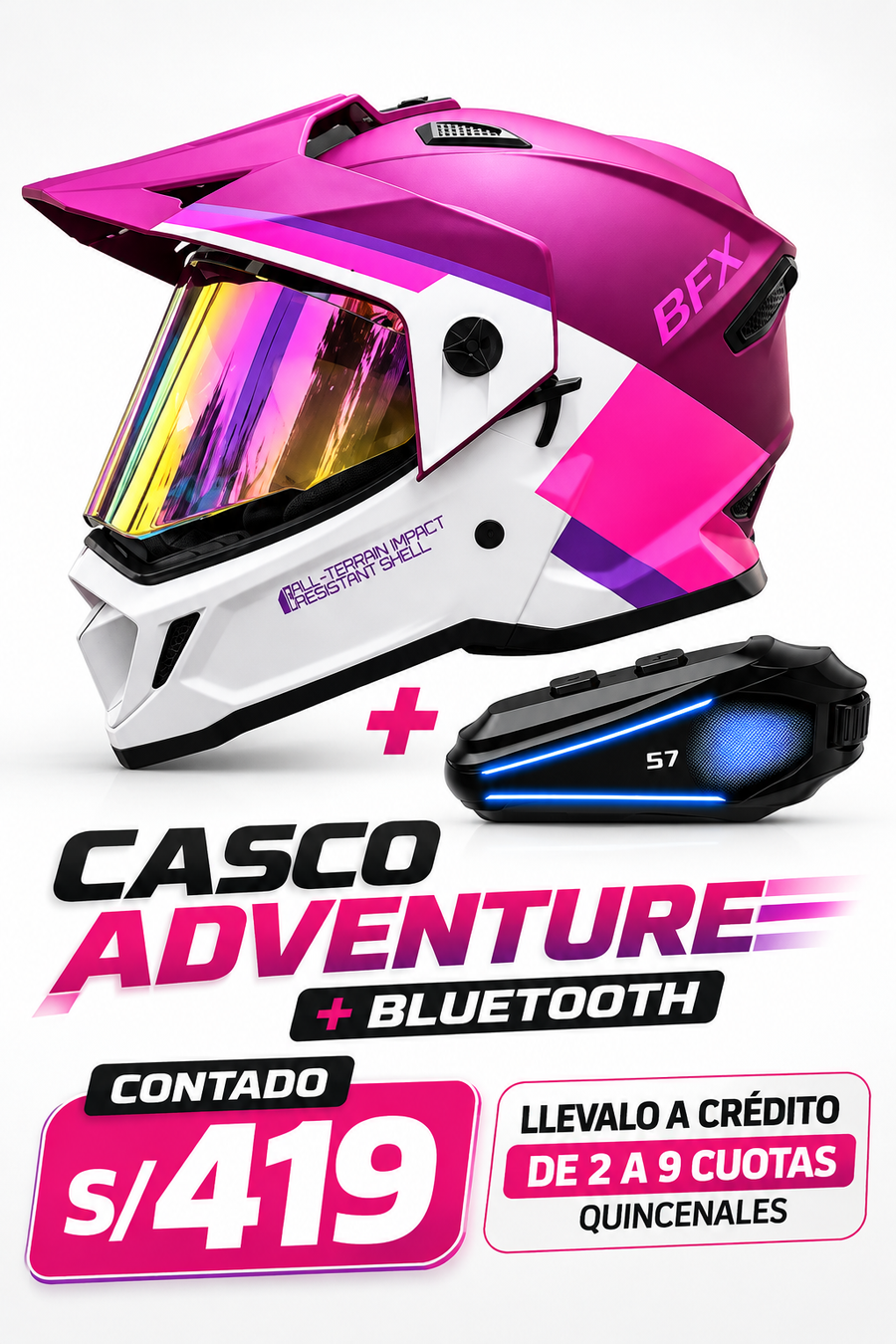 CASCO ADVENTURE+BLUETOOTH