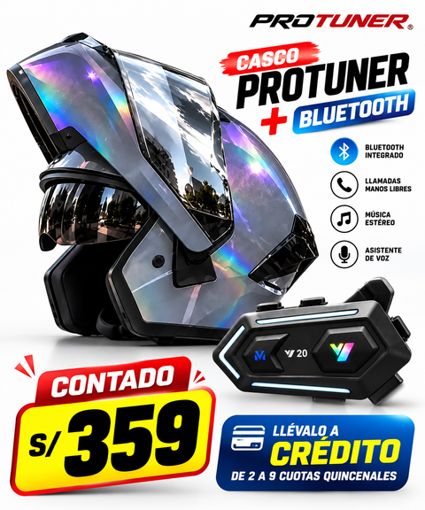 CASCO ABATIBLE 3120 CAMALEON+BLUETOOTH