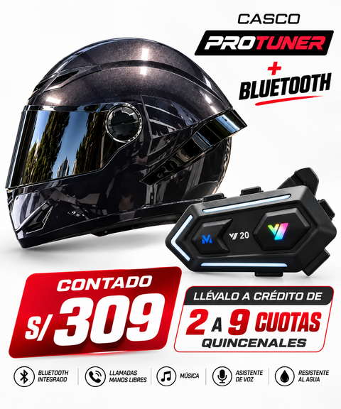 CASCO INTEGRAL 501 CAMALEON MRDO+BLUETOOTH