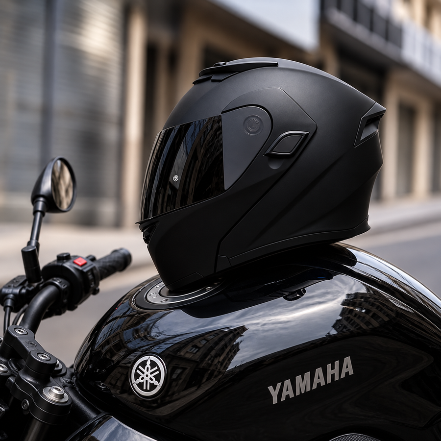 CASCO XKUDO 169 ABATIBLE RAPER NEGRO CH