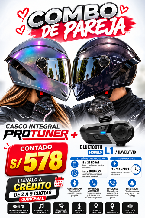 CASCO INTEGRAL 501 CAMALEON+BLUETOOTH