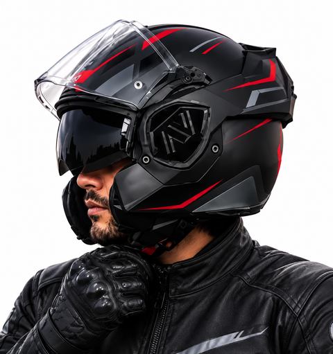 FF906 KUKA NEGRO MATE/ROJO