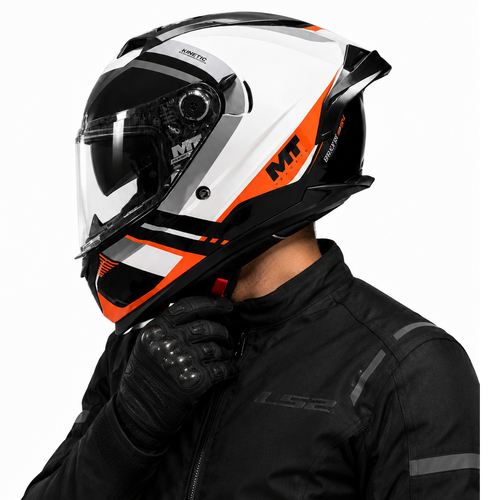 CASCO MT BREIKER NARANJA 