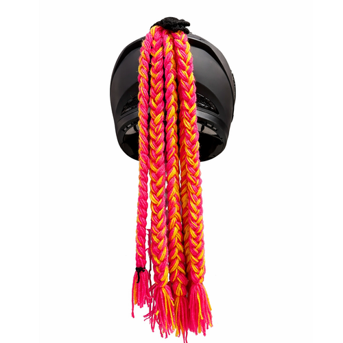 TRENZAS DE LANA PARA CASCO