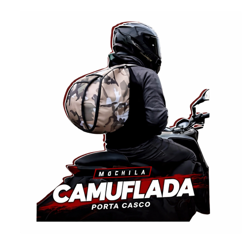 MOCHILA PORTACASCO
