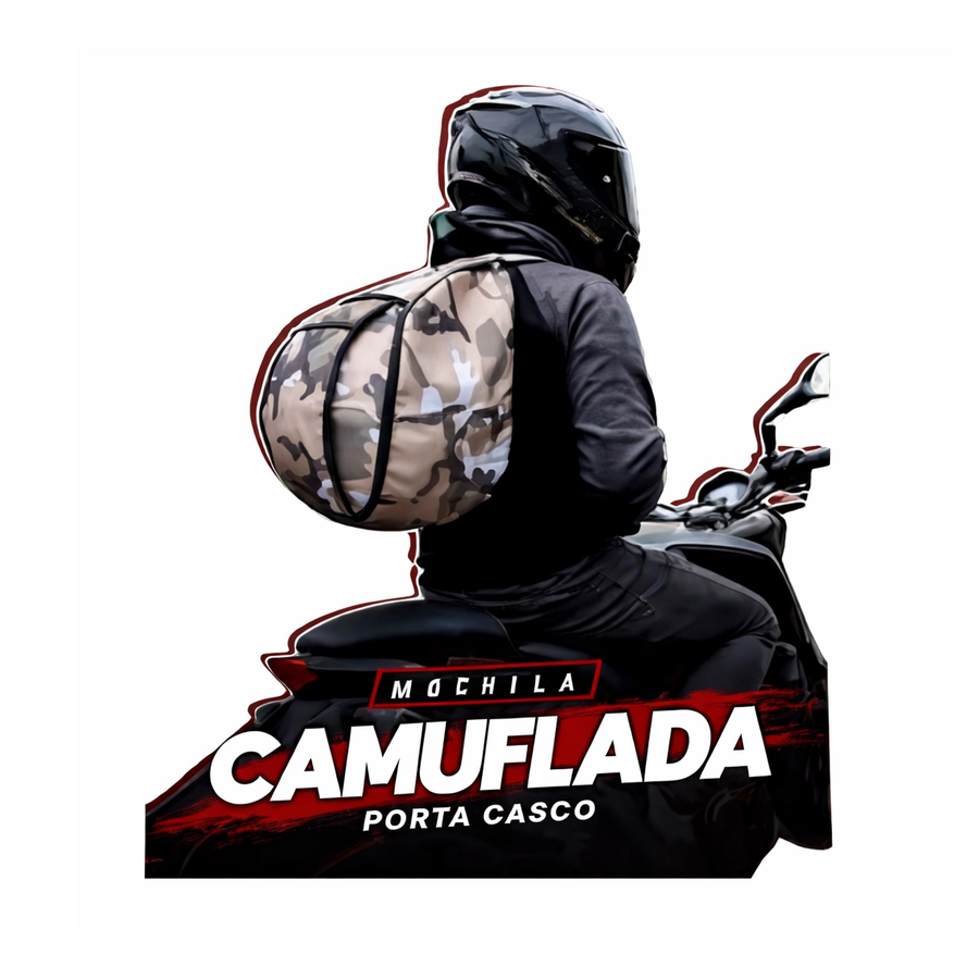 MOCHILA PORTACASCO