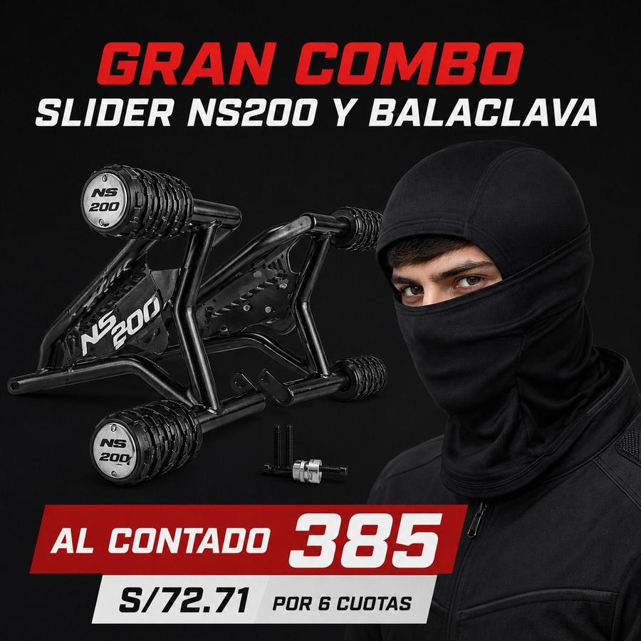 COMBO SLIDER+BALACLAVA