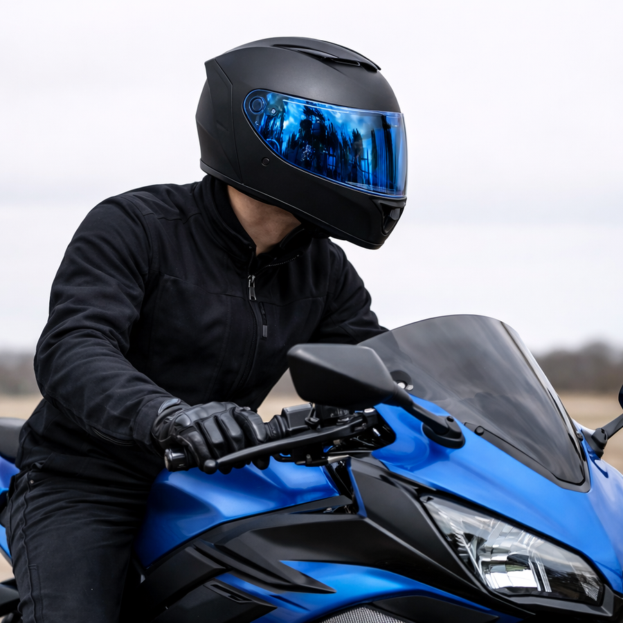 CASCO KRATOZ K50 NEGRO MATE 