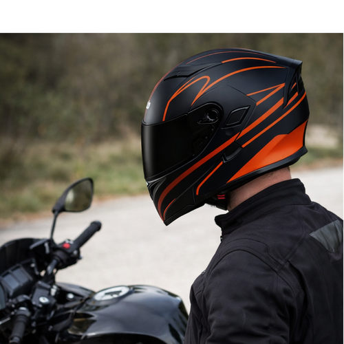 CASCO XKUDO 169 ABATIBLE STRIKE ROJO